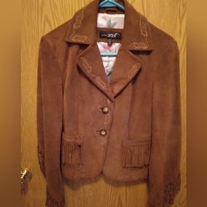 Womens leather jacket